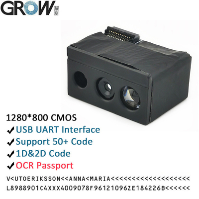 โกร GM69PRO-S 1280*800CMOS OCR/1D/2D Barcode Scanner Module การสนับสนุน Ocr รหัสเดินทาง