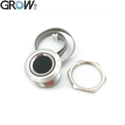 GROW R503S RGB Ring LED Control DC3.3V SH1.0-6pin 150 Capacity Capacitive Fingerprint Module Sensor Scanner สําหรับอาร์ดิโน่