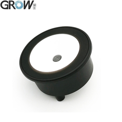 GROW GM73 ขนาดเล็กกลม การติดตั้งง่าย USB UART 1D 2D QR Code Barcode Scanner Reader