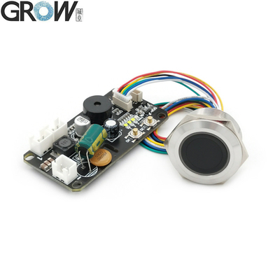 GROW KS220-L+R558 DC30-75V แผ่นควบคุมลายนิ้วมือ 2 รีเล่ ปฏิบัติหน้าที่ผู้บริหาร / ผู้ใช้งาน การล็อคตัวเอง / โจก / โหมดจุดไฟ