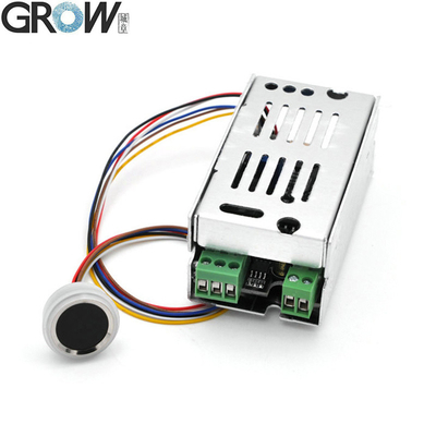 GROW K215-V1.3+R502-F การออกเรเล่ล็อคตัวเอง DC10-30V บอร์ดควบคุมลายนิ้วมือ+R502-F โมดูลลายนิ้วมือขนาดเล็กกันน้ํา