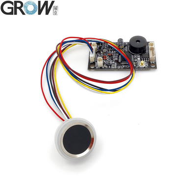 GROW KS200+R502-F 4*AA แบตเตอรี่ DC3.7V-6.5V KS200 แผ่นควบคุมลายนิ้วมือ พร้อม R502-F โมดูลลายนิ้วมือขนาดเล็กกันน้ํา