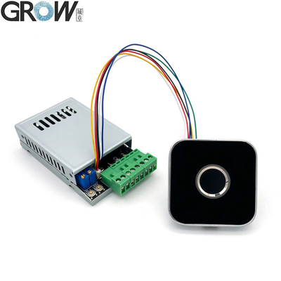 GROW K220+R502-AW Output DC10-24V 2 รีเล่ พร้อมปุ่มควบคุมการเข้าถึงลายนิ้วมือของผู้บริหาร/ผู้ใช้ 0.5s-60s การล็อคตัวเอง