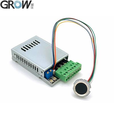 บอร์ดควบคุมการเข้าออกด้วยลายนิ้วมือ GROW K220+R502-A DC10-24V พร้อมเอาต์พุตรีเลย์ 2 ช่อง พร้อมสิทธิ์ผู้ดูแลระบบ/ผู้ใช้ ตั้งเวลา 0.5 วินาที - 60 วินาที - รีเลย์แบบเปิดตามปกติ