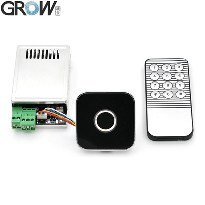 GROW KL216+R502-AW โมดูลสแกนเนอร์พานควบคุมการเข้าถึงลายนิ้วมือแบบจุภาพ พร้อมโหมด Jog/โหมดจุดไฟ/โหมดล็อคตัวเอง