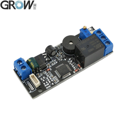 บอร์ดควบคุมลายนิ้วมือ GROW K202 DC12V ใช้พลังงานต่ำ สวิตช์ควบคุมลายนิ้วมือ ระบบควบคุมการเข้าออกด้วยลายนิ้วมือ