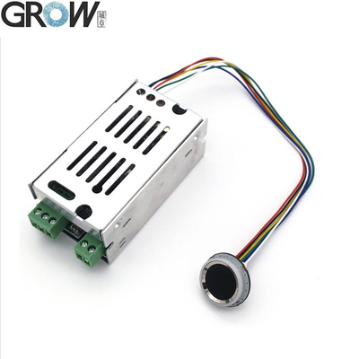 บอร์ดควบคุมการเข้าออกด้วยลายนิ้วมือ GROW K215-V1.3 DC10-30V + โมดูลลายนิ้วมือ R502-A สำหรับควบคุมการเข้าออกรถยนต์